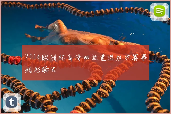 2016欧洲杯高清回放重温经典赛事精彩瞬间